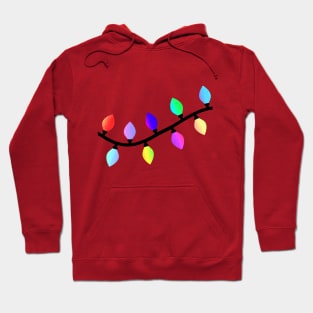 String Of Christmas Lights Hoodie